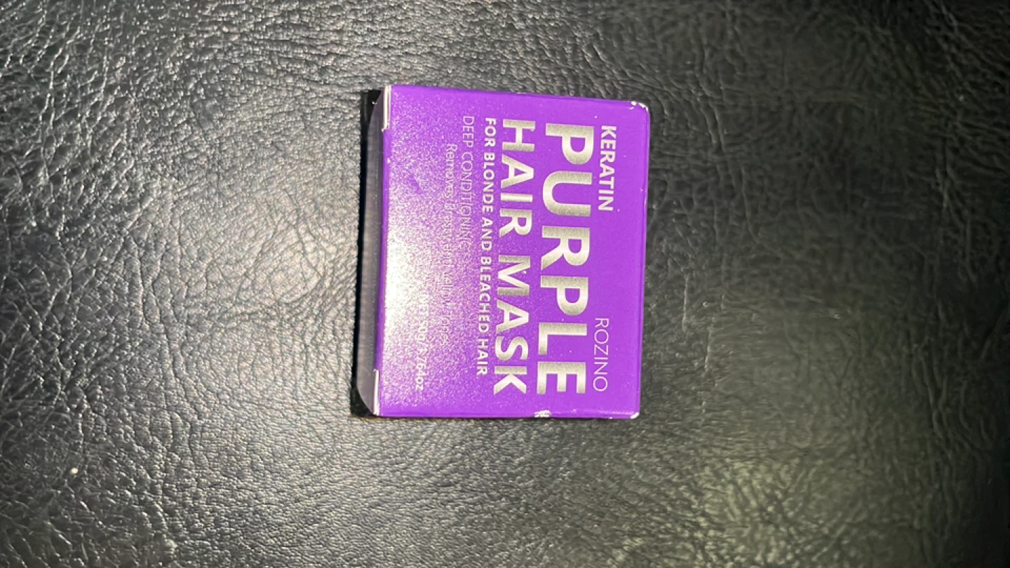 Keratin Purple Hair Mask for Blonde and Bleached Hair - photo 5
