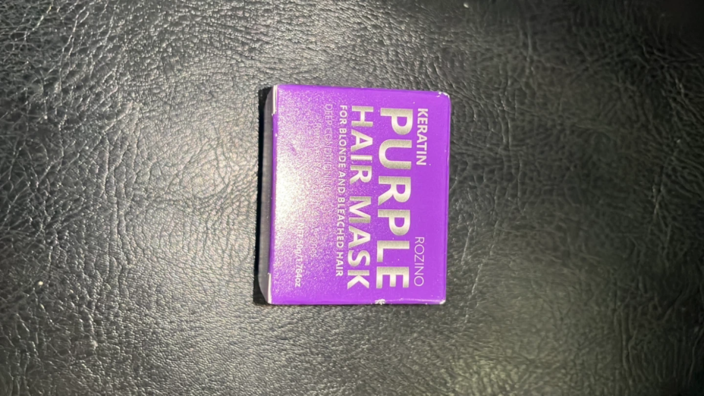 Keratin Purple Hair Mask for Blonde and Bleached Hair