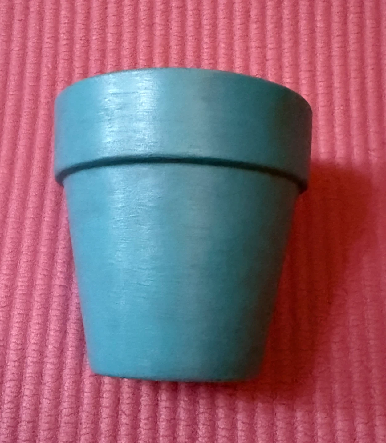 Small Blue Terracotta Planter Pot