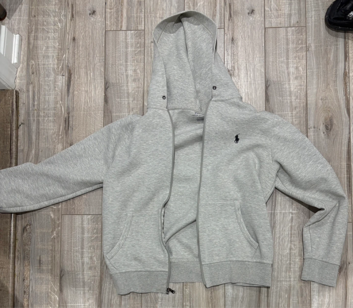 Polo Light Grey Tracksuit