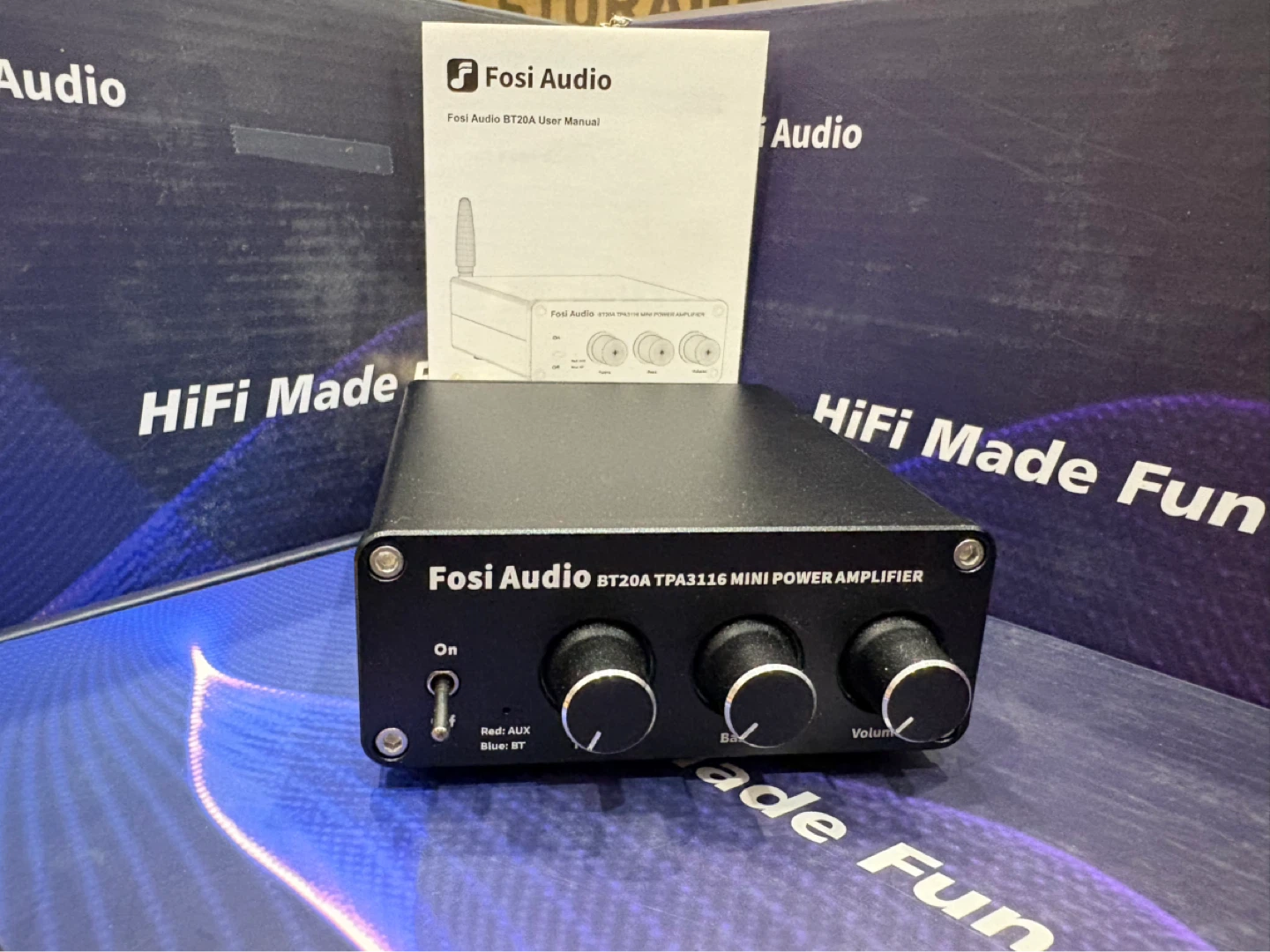 Fosi Audio BT20A Mini Power Amplifier
