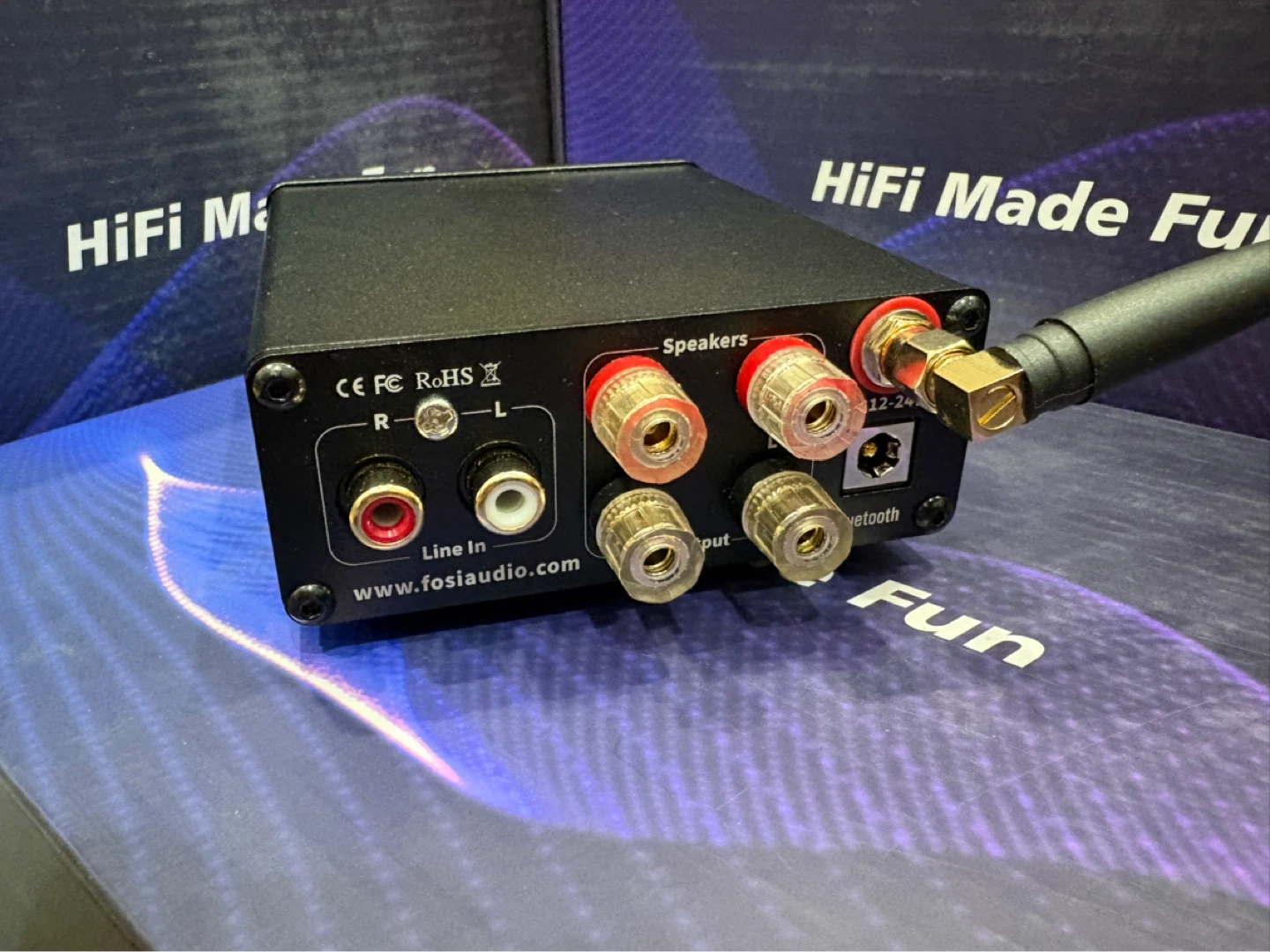 Fosi Audio BT20A Mini Power Amplifier - photo 2