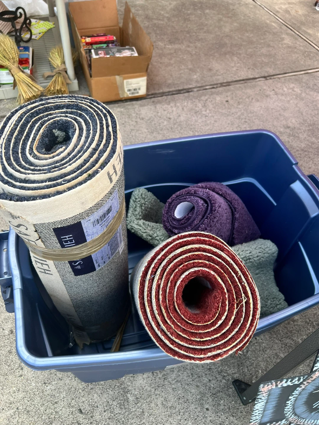 Rolled Rugs