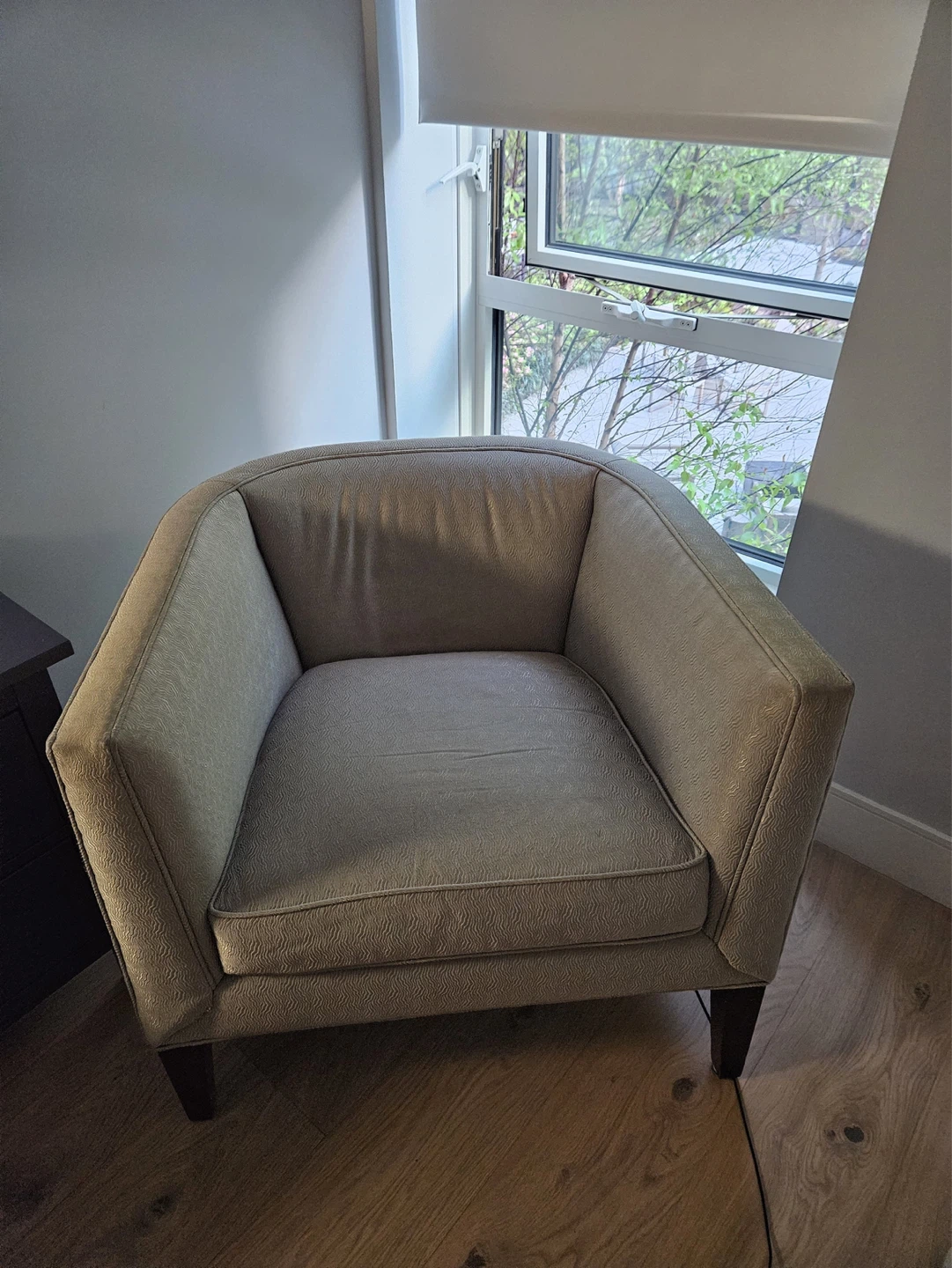 Grey Kravet Furniture Accent Chair
