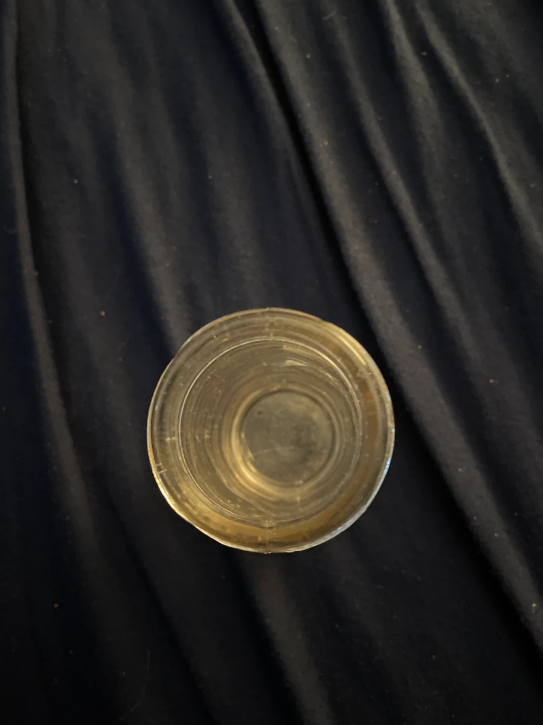 Clear Glass Miniature Barrel Shaped Bottle - photo 2