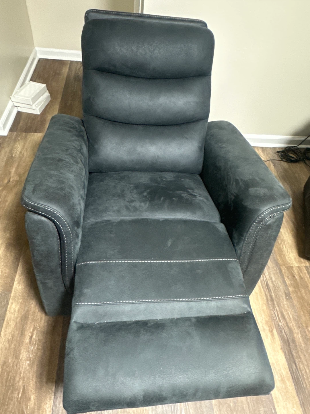 Dark Gray Recliner Chair
