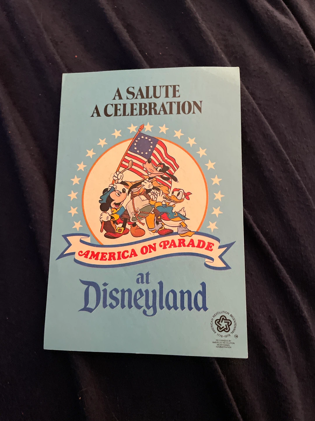 Walt Disney Disneyland America on Parade Program