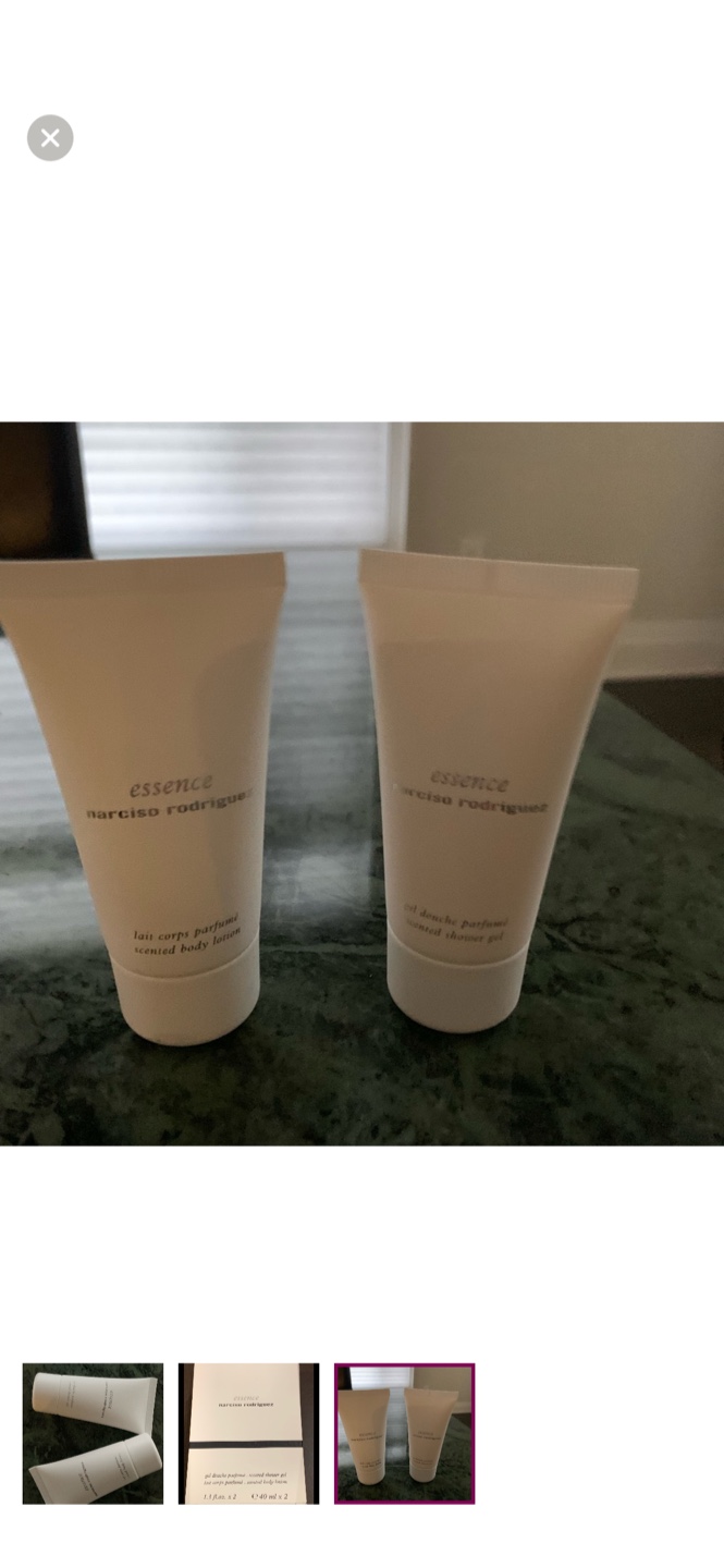 2 piece set: Narciso Rodriguez Shower Gel & Body Lotion Set - photo 3