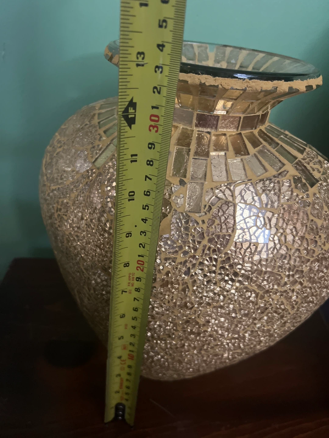 Mosaic Glass Vase - photo 2