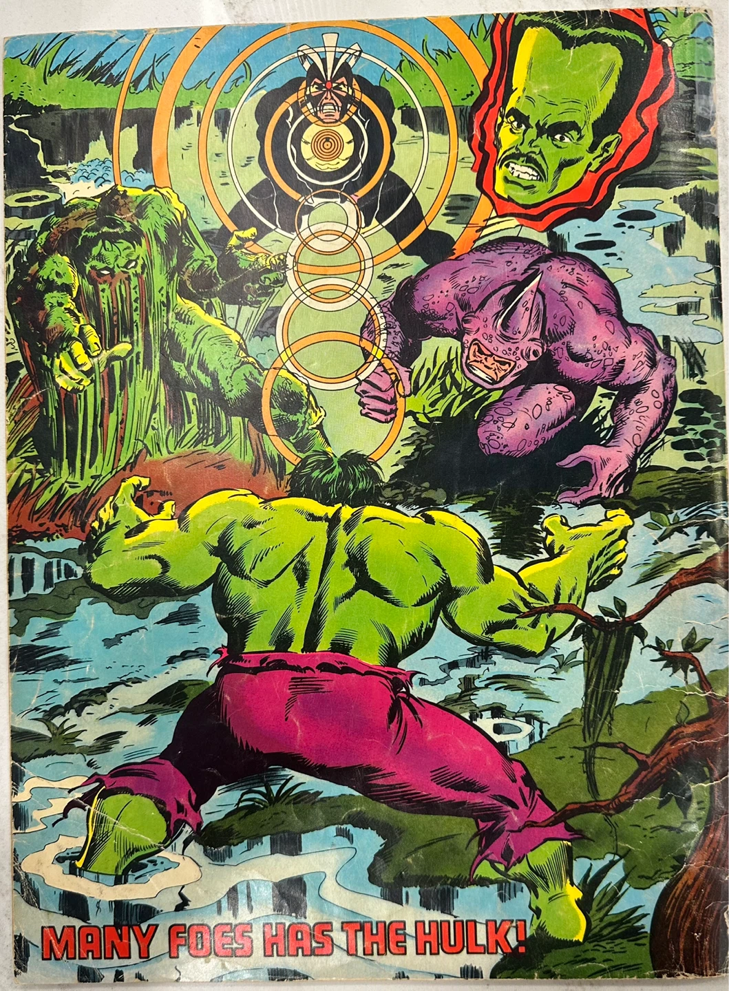 The Incredible Hulk Marvel Treasury Edition #17 Comic Book - photo 2