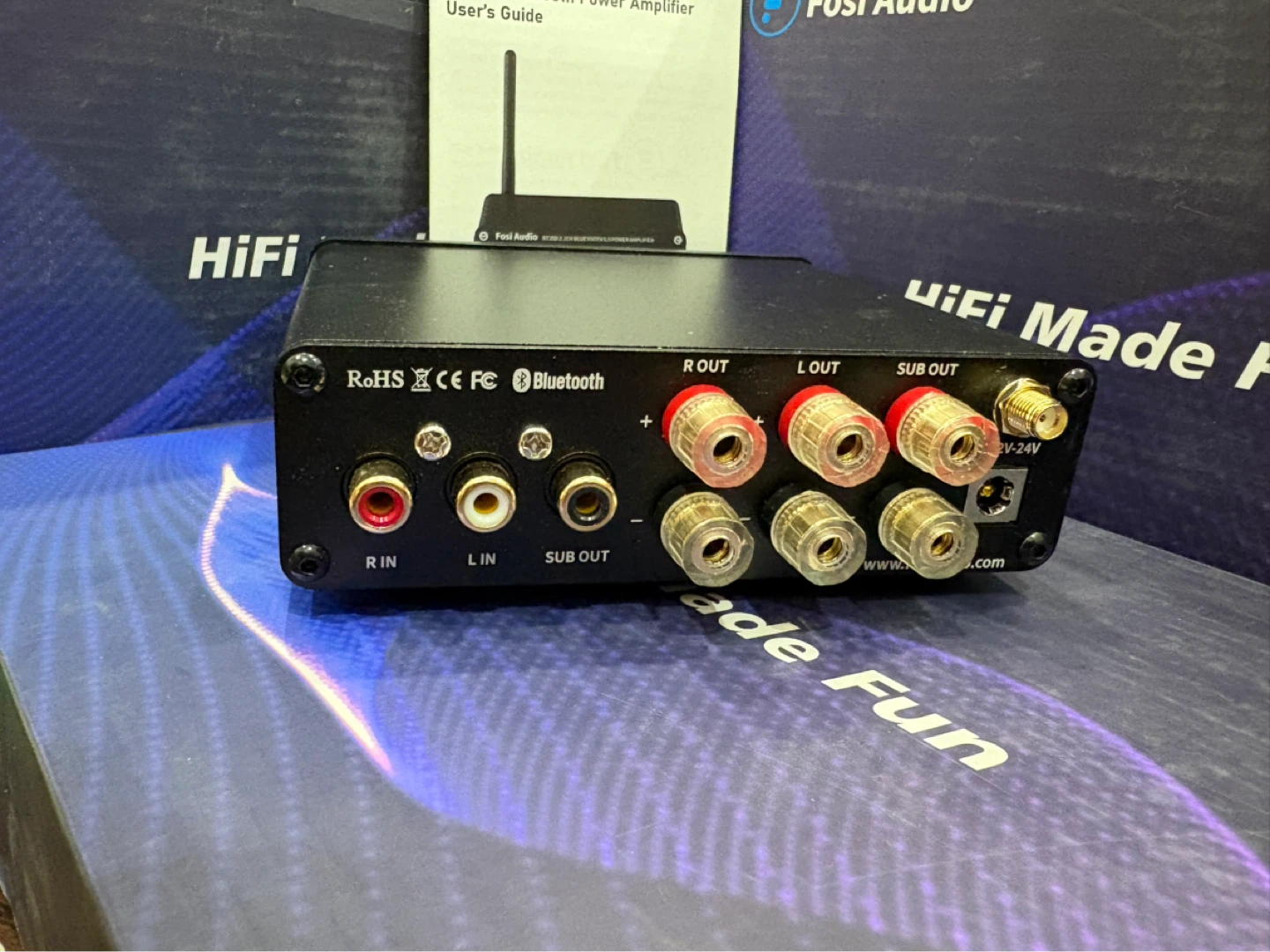 Fosi Audio BT30D Bluetooth  Amplifier - photo 3