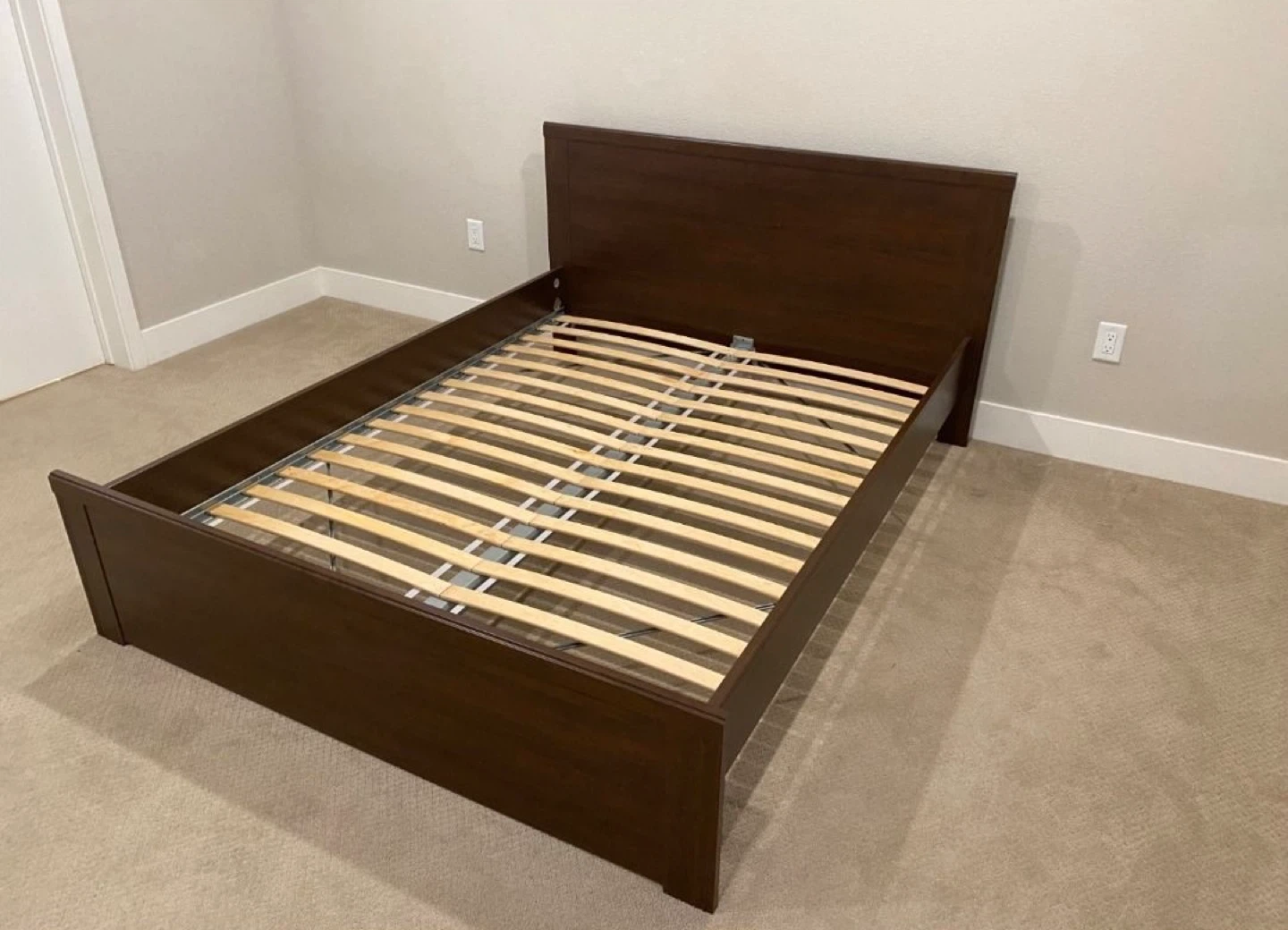 IKEA Queen bed frame BURSALI