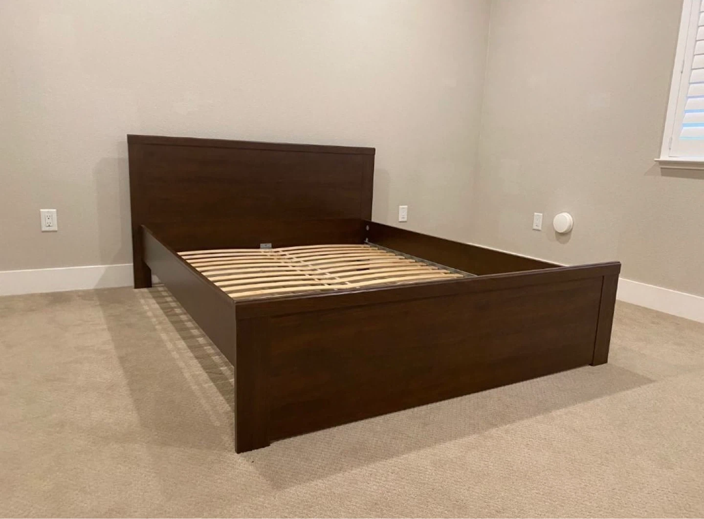 IKEA Queen bed frame BURSALI - photo 2