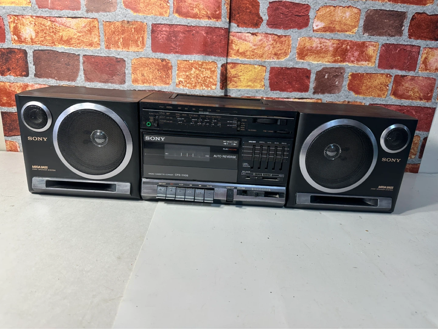 Sony CFS-1110S Radio Cassette-corder Boombox
