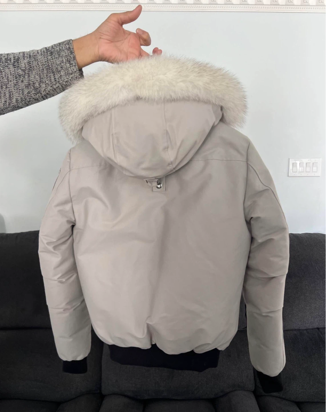 Moose Knuckles Men Bomber Jacket Storm grey - photo 3