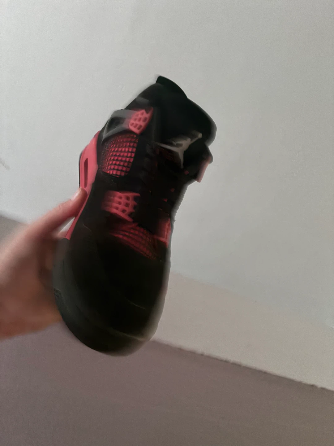 Air Jordan 4 Retro GS "Red " Black Red