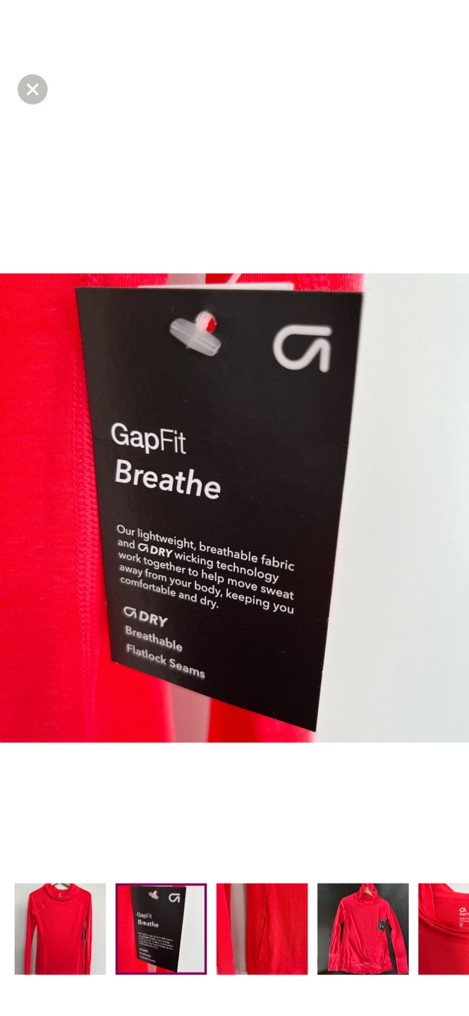 GapFit Breathe Lightweight Hoodie - photo 2
