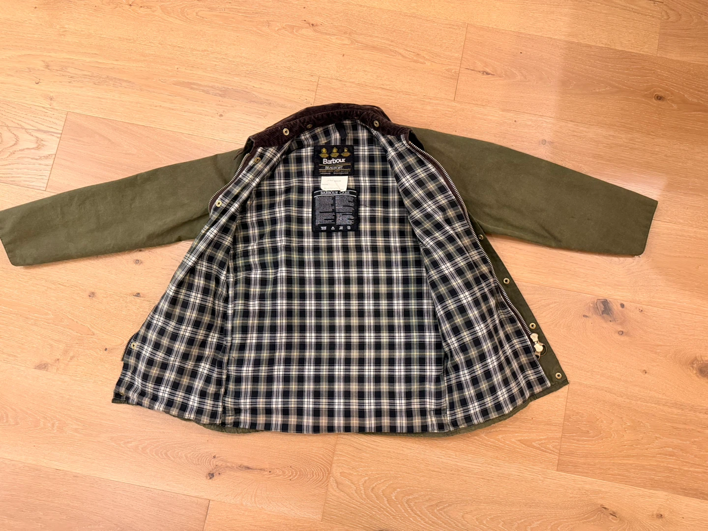 Rare Vintage Barbour Beaufort Waxed Jacket - photo 2
