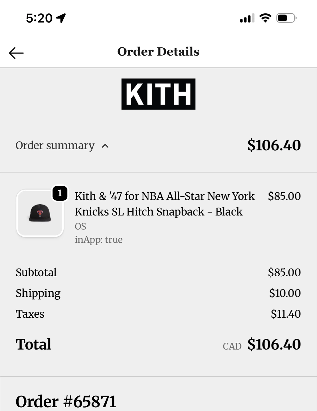 Kith & '47 NBA All-Star New York Knicks SL Hitch Snapback - photo 5