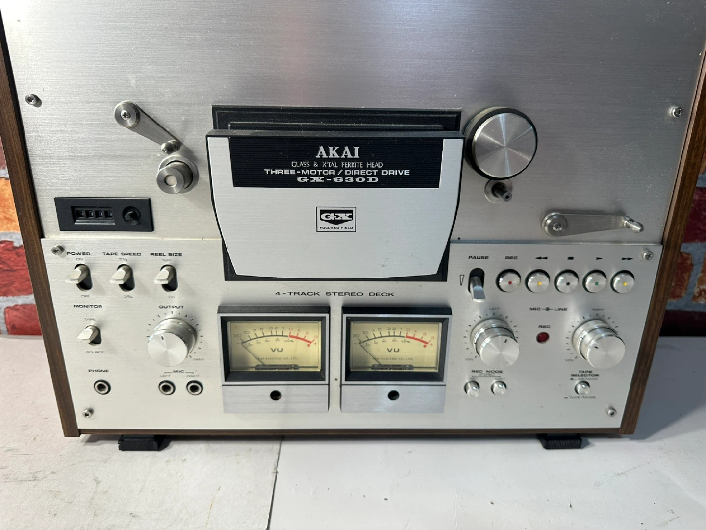 AKAI GX-630D Reel-to-Reel Tape Deck - untested - photo 2