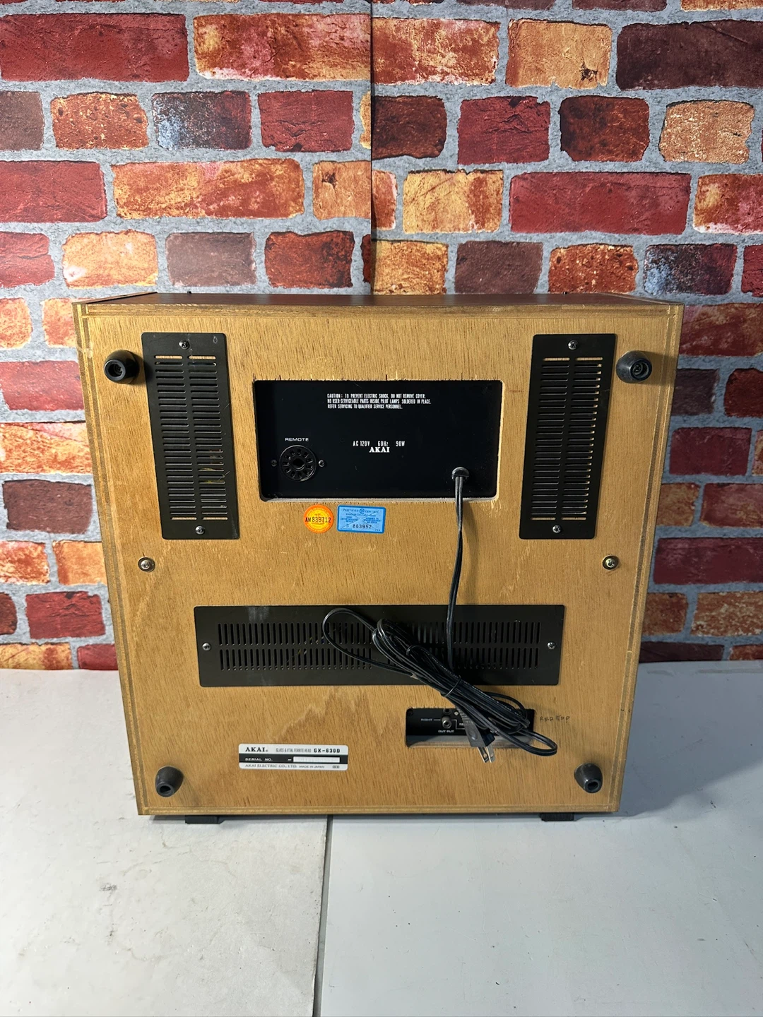 AKAI GX-630D Reel-to-Reel Tape Deck - untested - photo 5