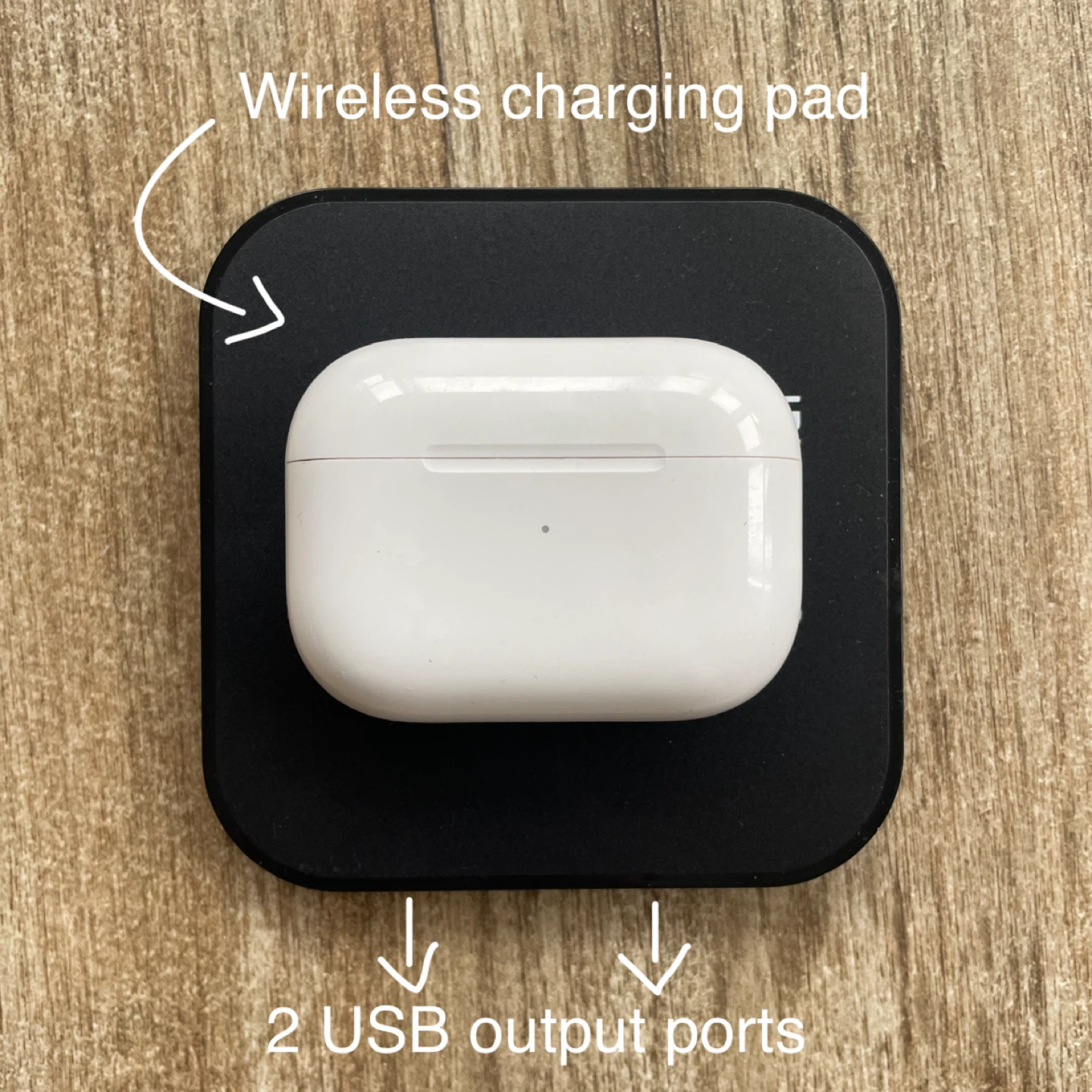 BRAND NEW 🥕 Ozone Wireless Charging Pad with Dual USB Outputs - photo 2