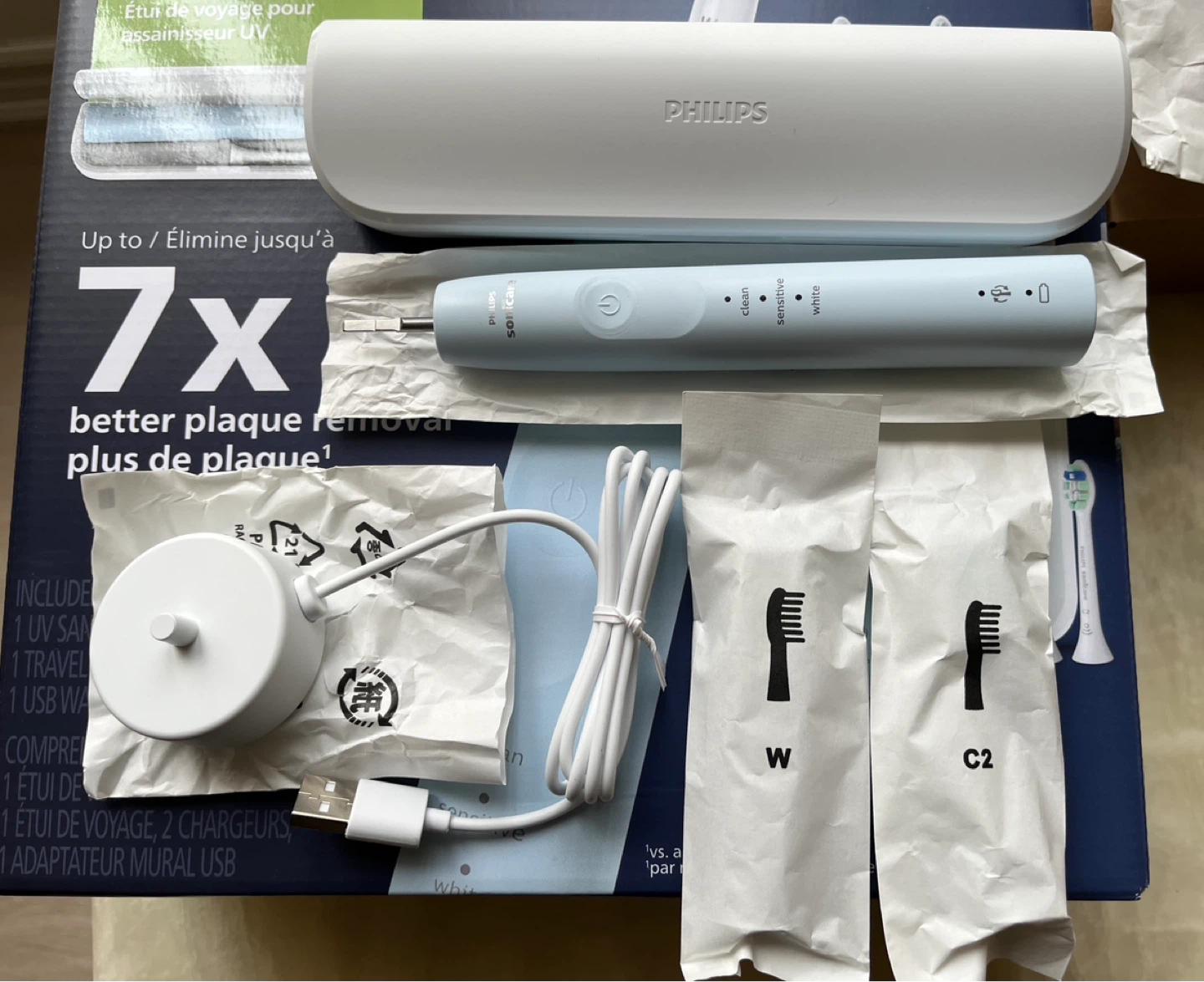 Philips Sonicare Confident Clean Rechargeable Toothbrush Set - photo 2