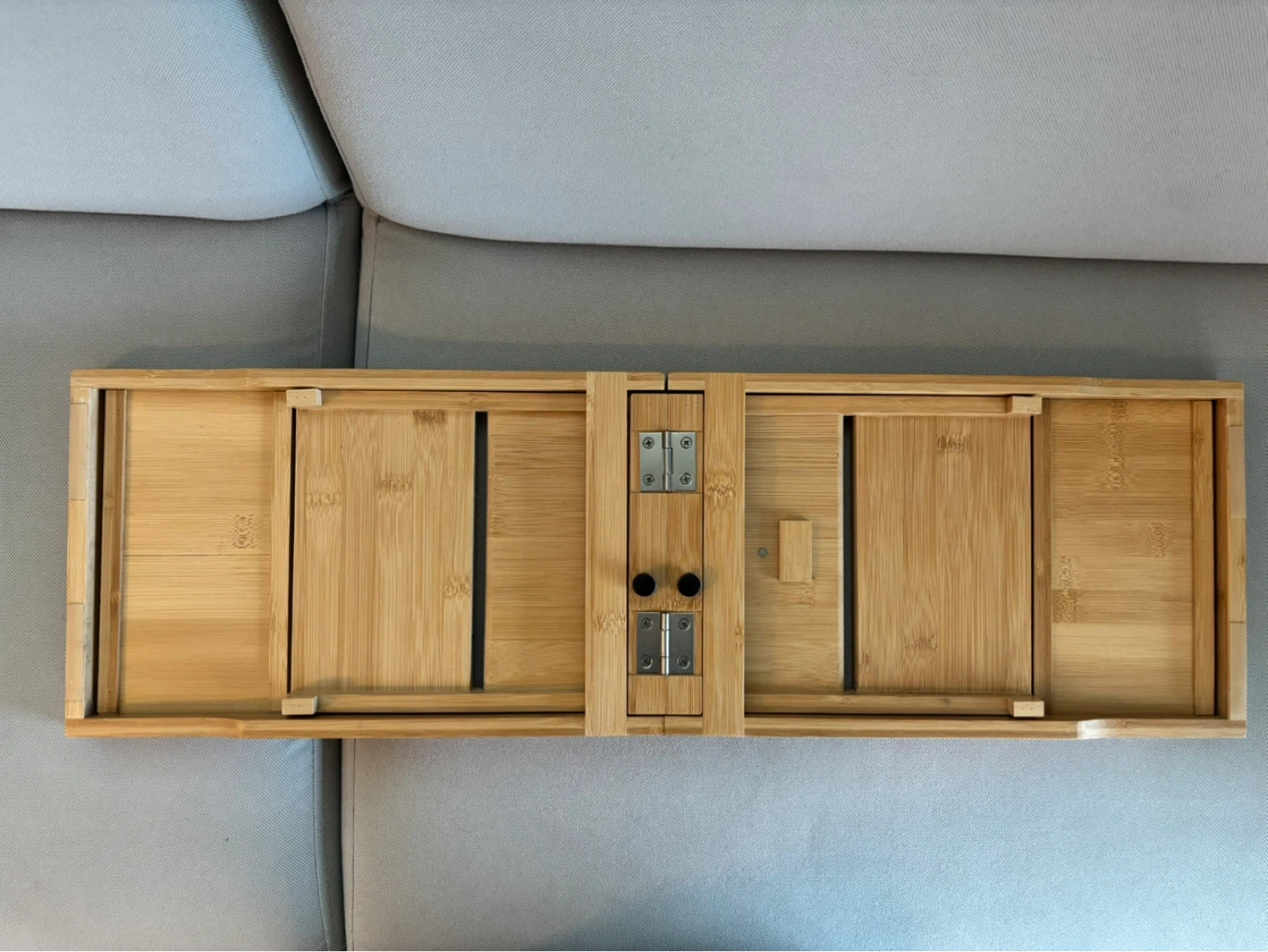 Bamboo Bath caddy tray - photo 4