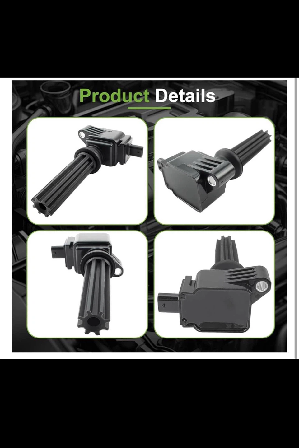 Partszen Ignition Coil and Spark Plug Set - photo 5