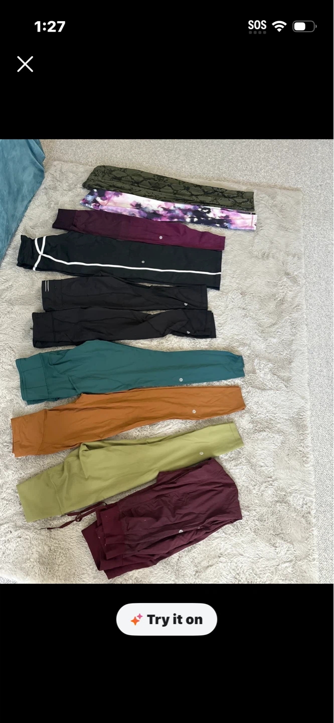 10. Leggigs Lululemon leggings bundle