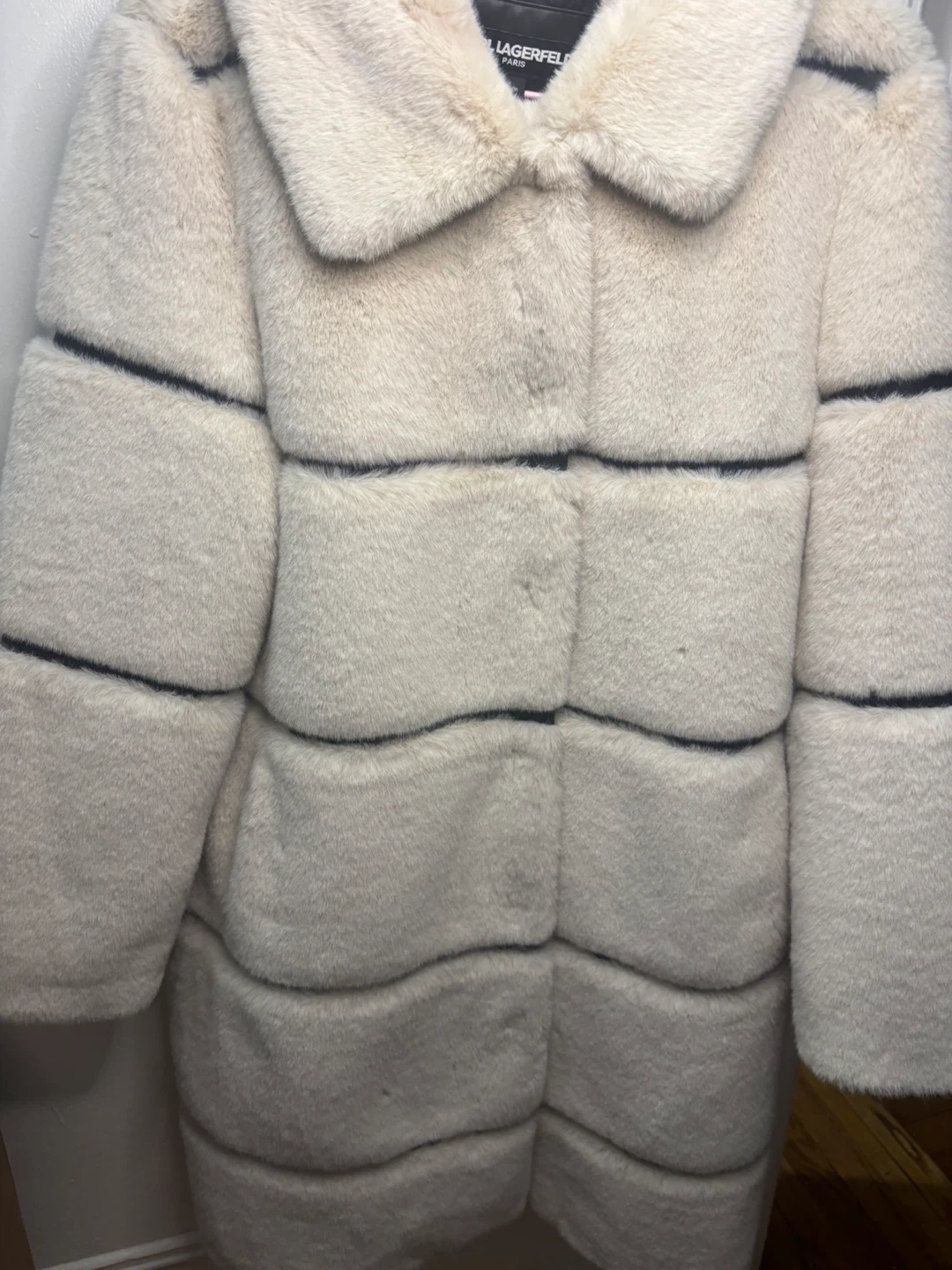 Karl Lagerfeld Faux Fur Coat - photo 5