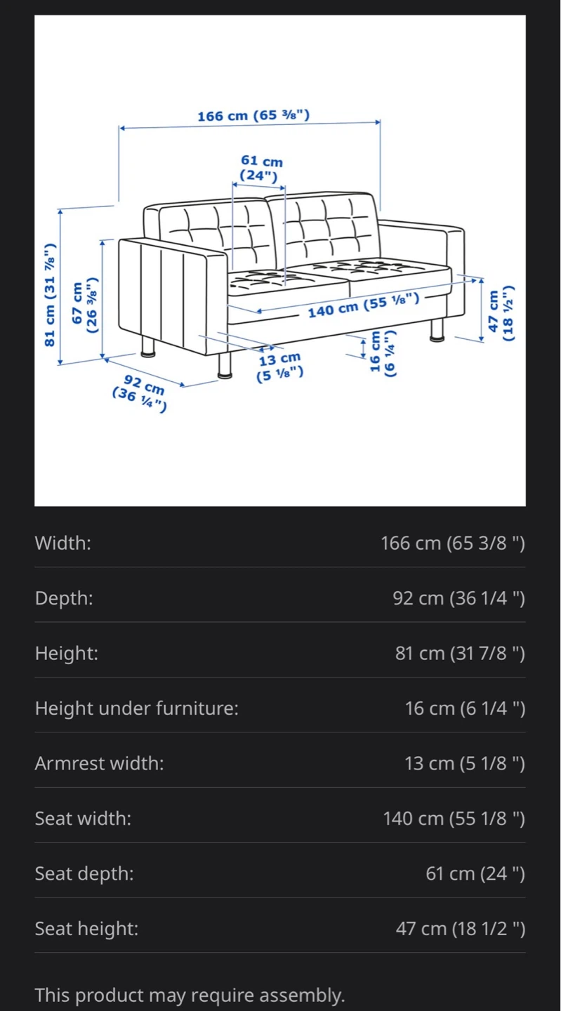 ikea sofa - photo 4