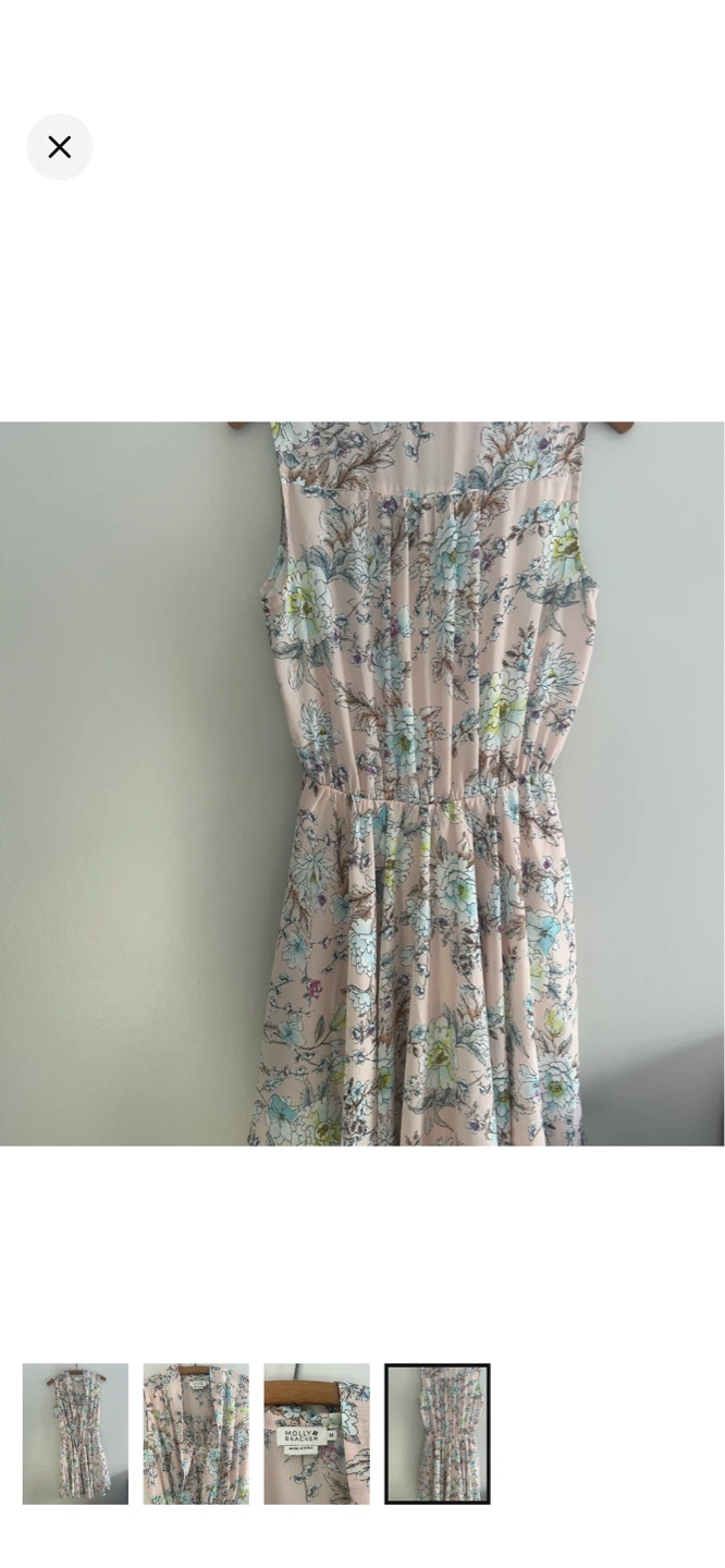 Molly Bracken Floral Sleeveless Dress - Medium - photo 4