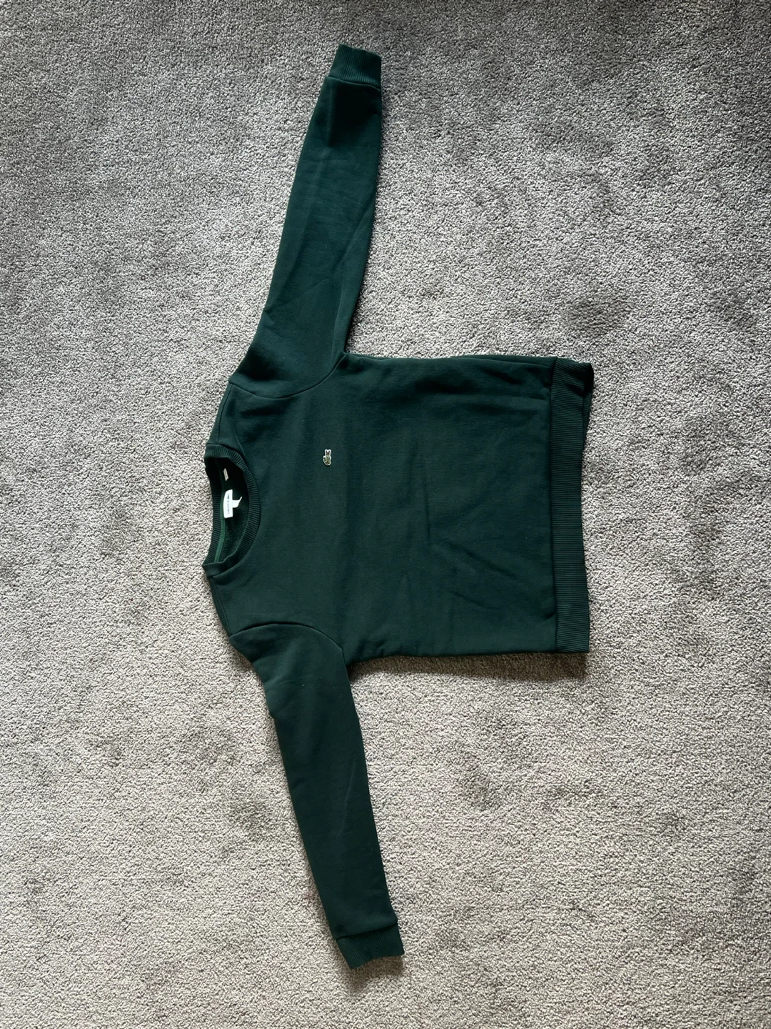 Lacoste Crewneck Sweatshirt - Green - Size 12A/M