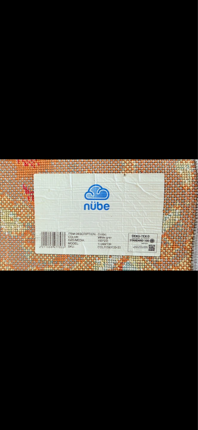 Nübe floral rug - photo 3