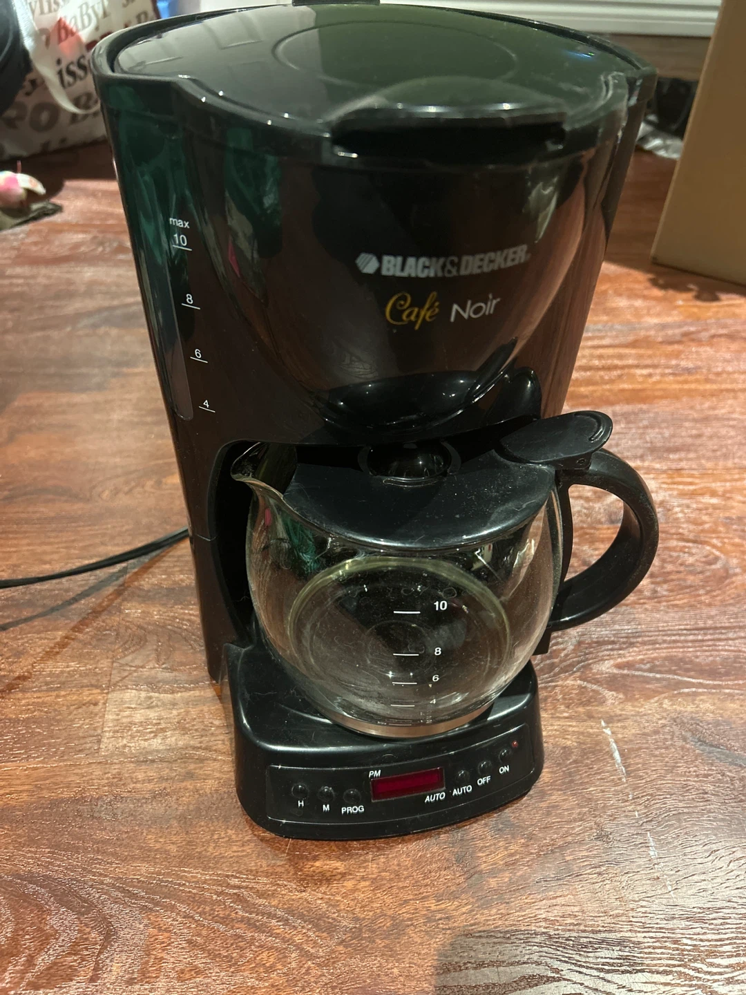 Black & Decker Cafe Noir 10-Cup Coffee Maker