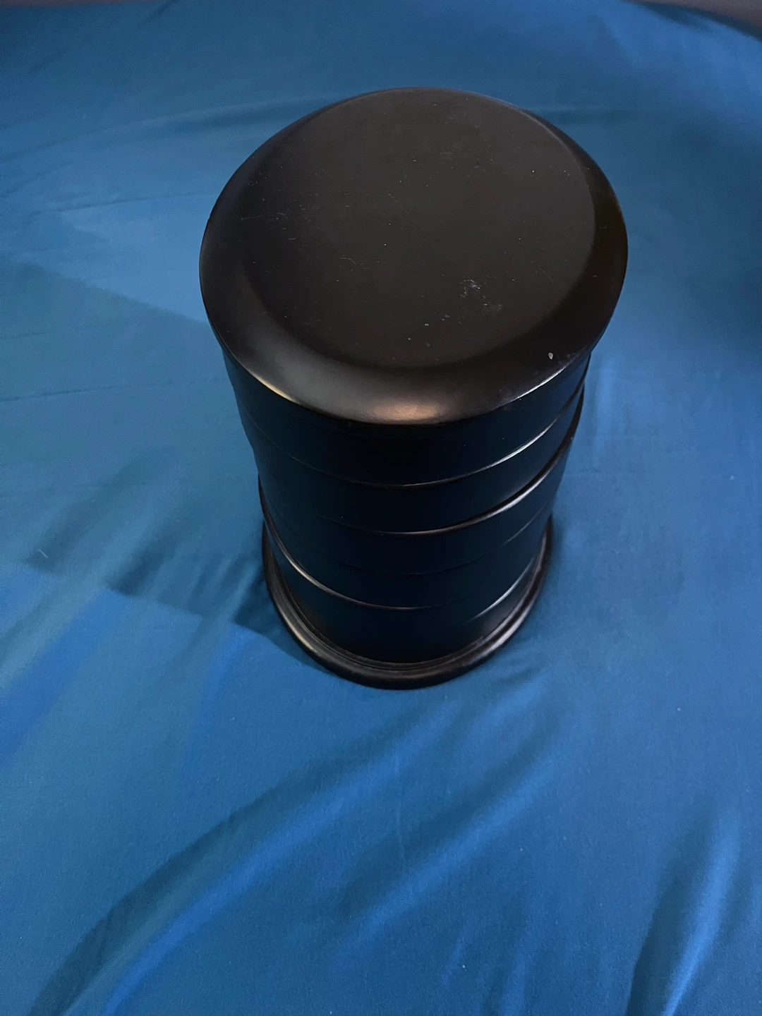 Black Rotating Jewelry Organizer