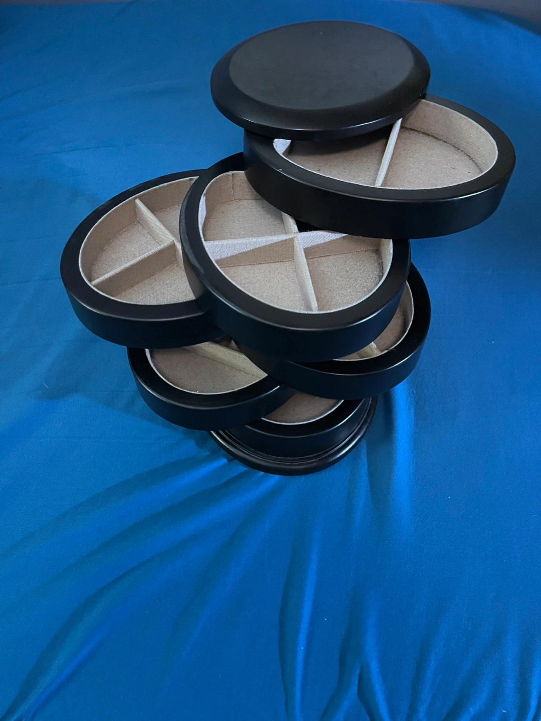 Black Rotating Jewelry Organizer - photo 2