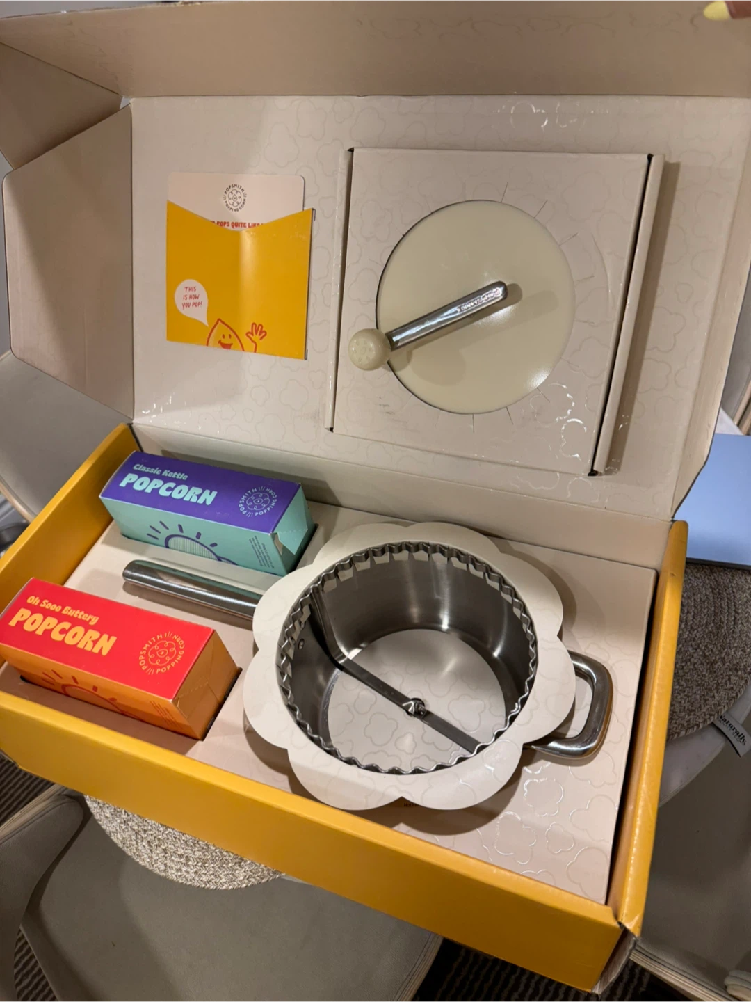 POPSMITH Classic Kettle Popcorn Maker