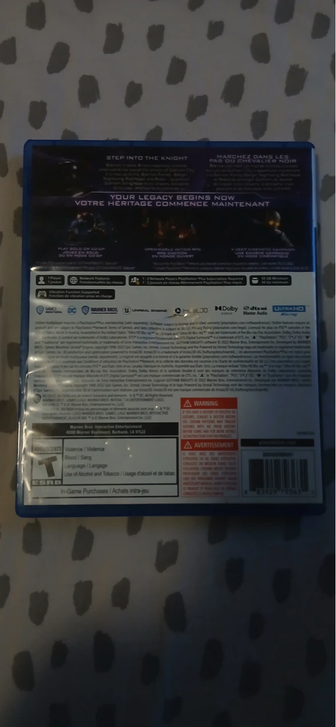 Gotham Knights PS5 Video Game - photo 2