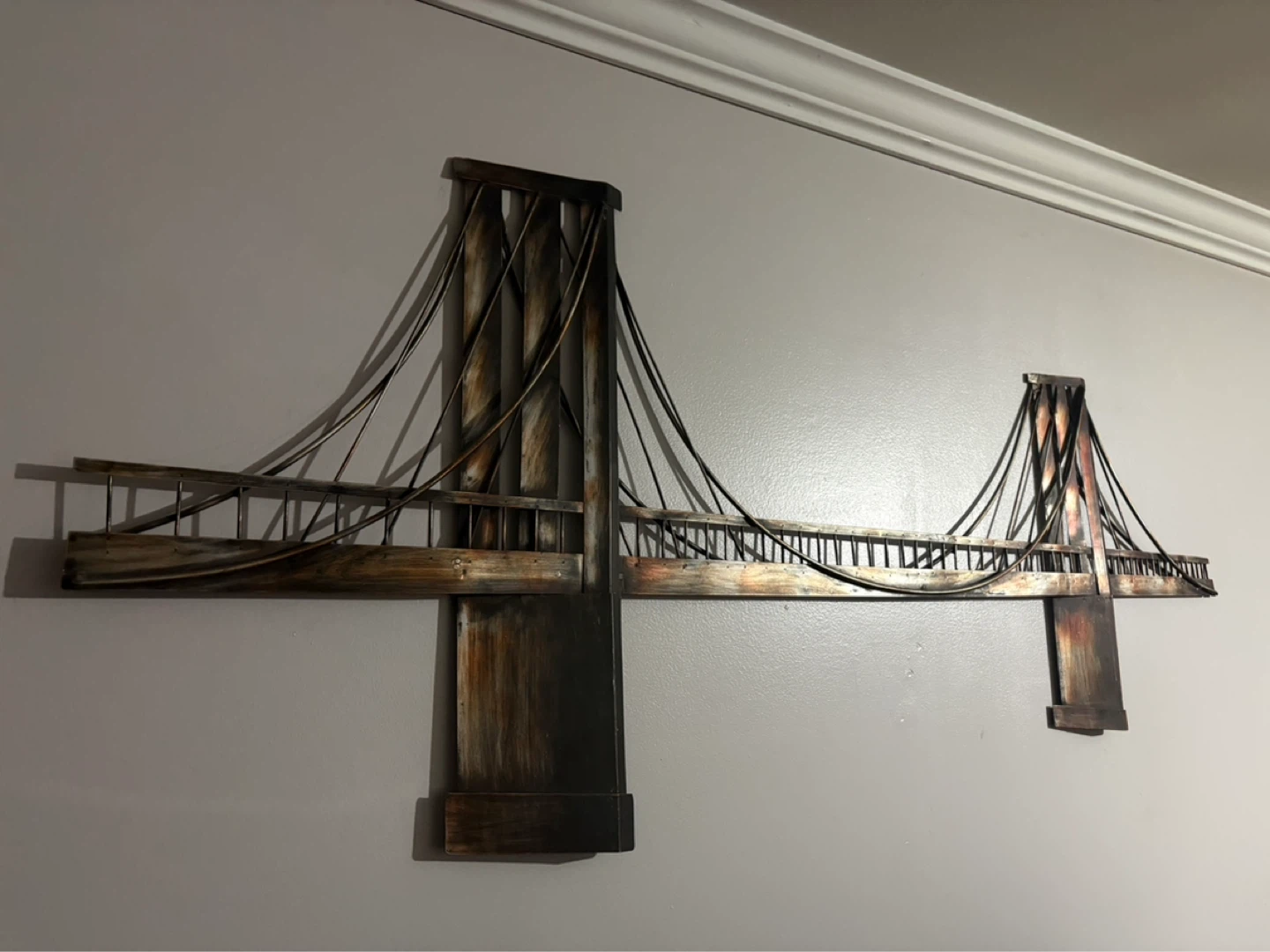 Metal Bridge Wall Art