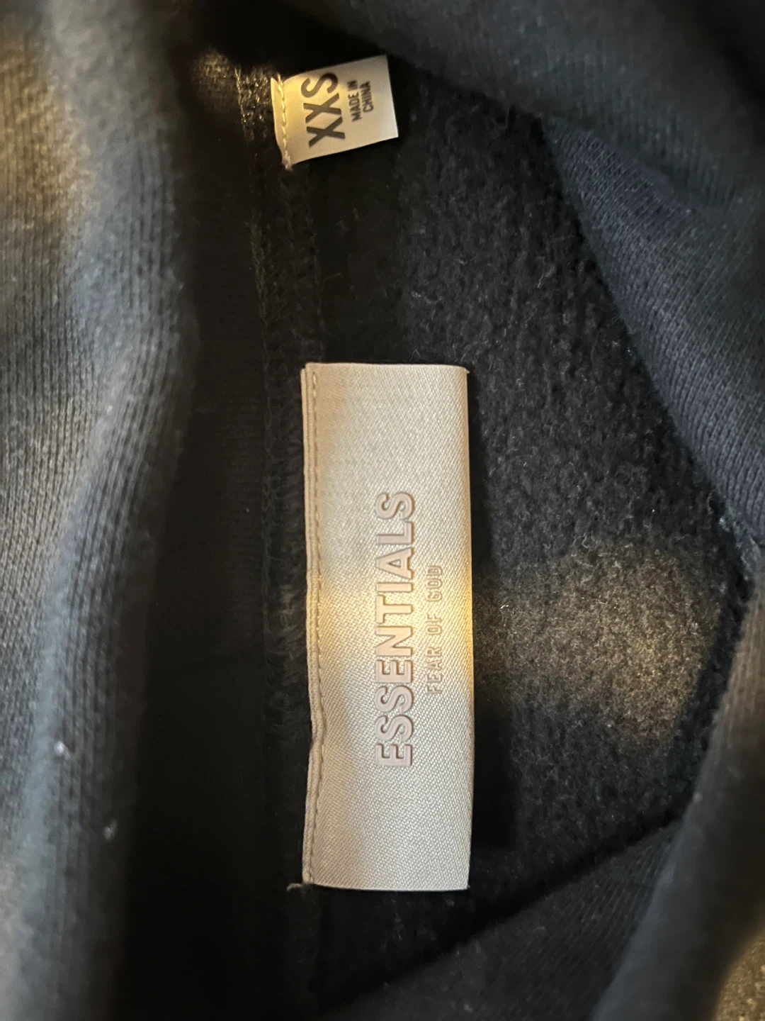 Fear of God Essentials Hoodie XXS Black - photo 4