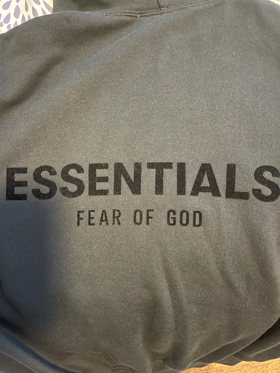 Fear of God Essentials Hoodie XXS Black - photo 5