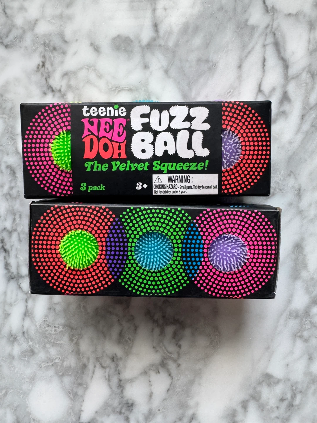 NeeDoh Fuzz Ball, Gumdrop, Nice Cube, Cool Cats Squishies - photo 3