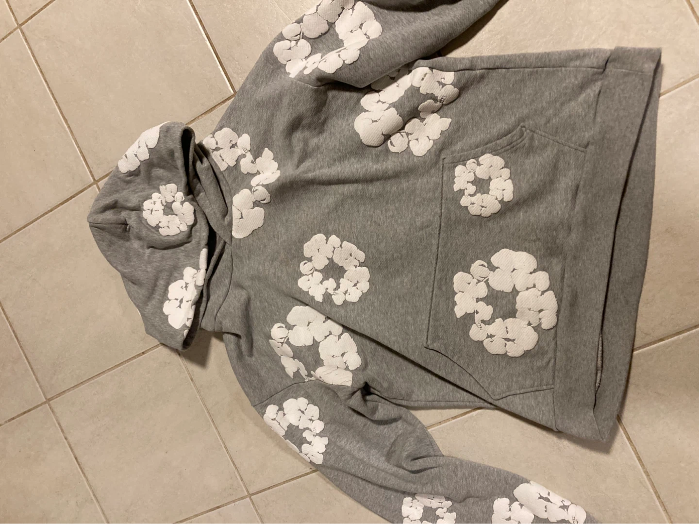 Denim Tears Grey Hoodie - photo 2