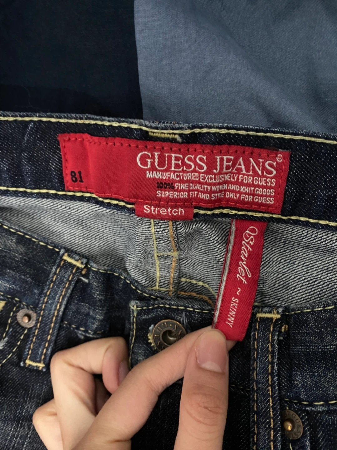 Guess Jeans Womens Skinny Stretch Denim Size 31 - photo 3