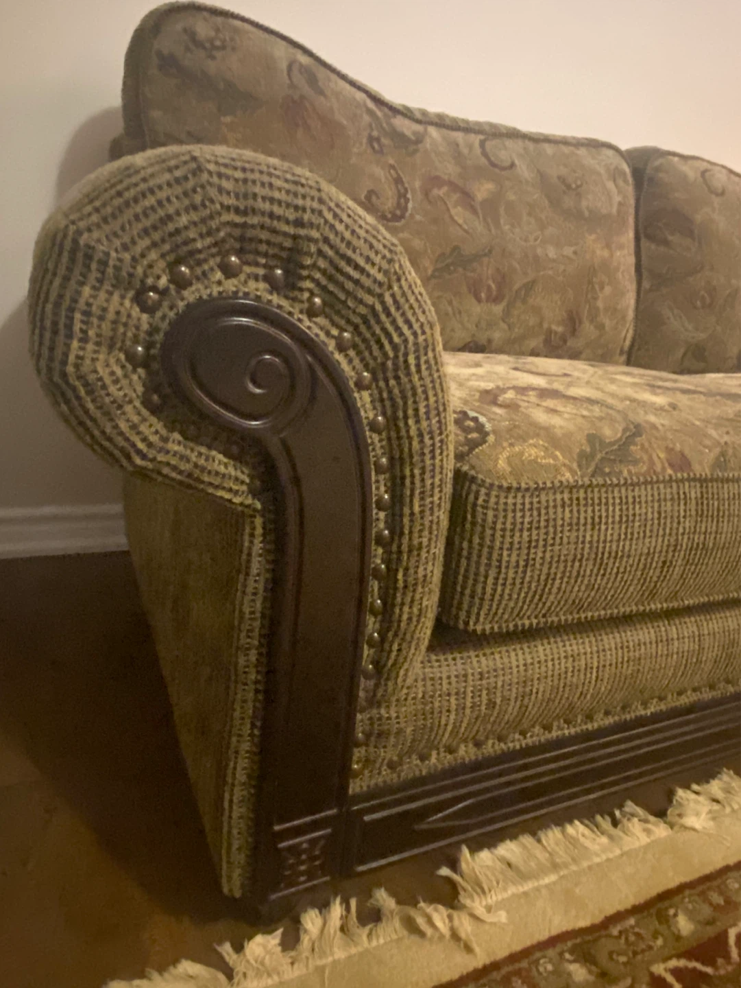 Design Sofa with floral pattern - photo 3