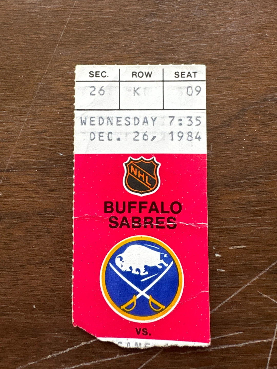 Vintage NHL Hockey Game Tickets - photo 5