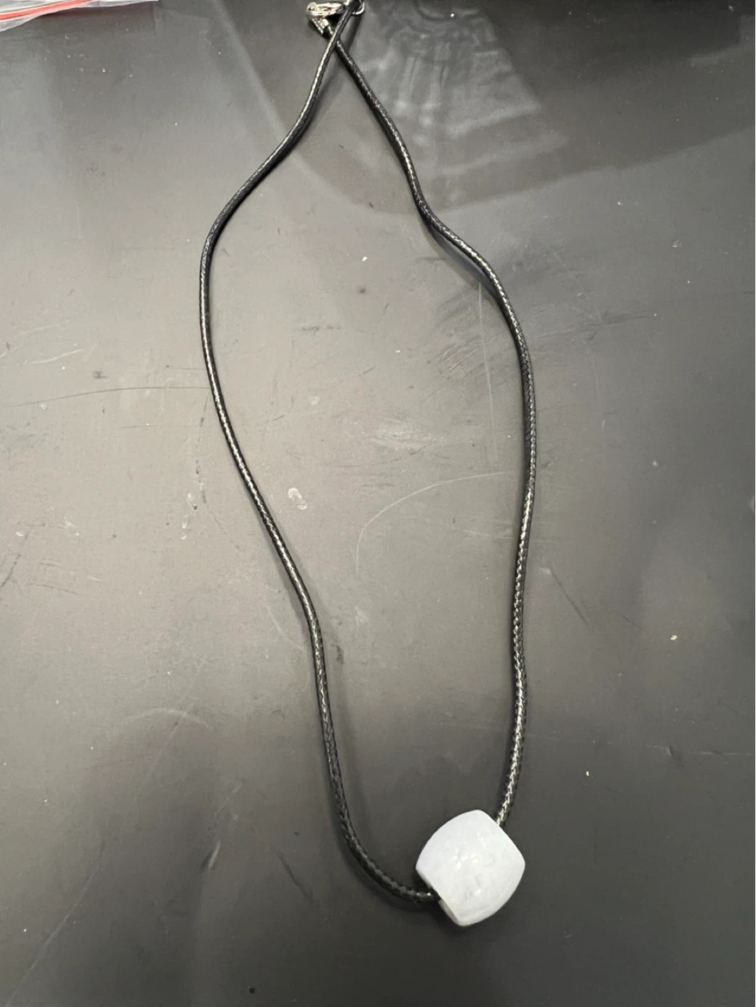 Light Blue Stone Pendant Necklace - photo 2