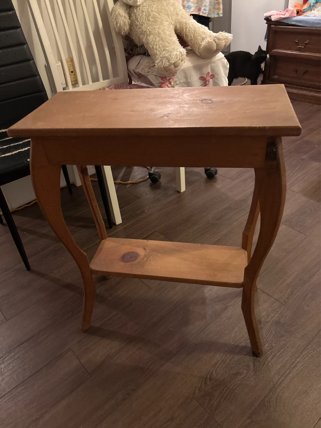 Wooden accent table